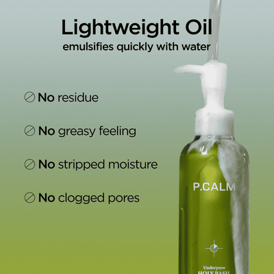P.CALM Holy Basil Pore Cleansing Oil