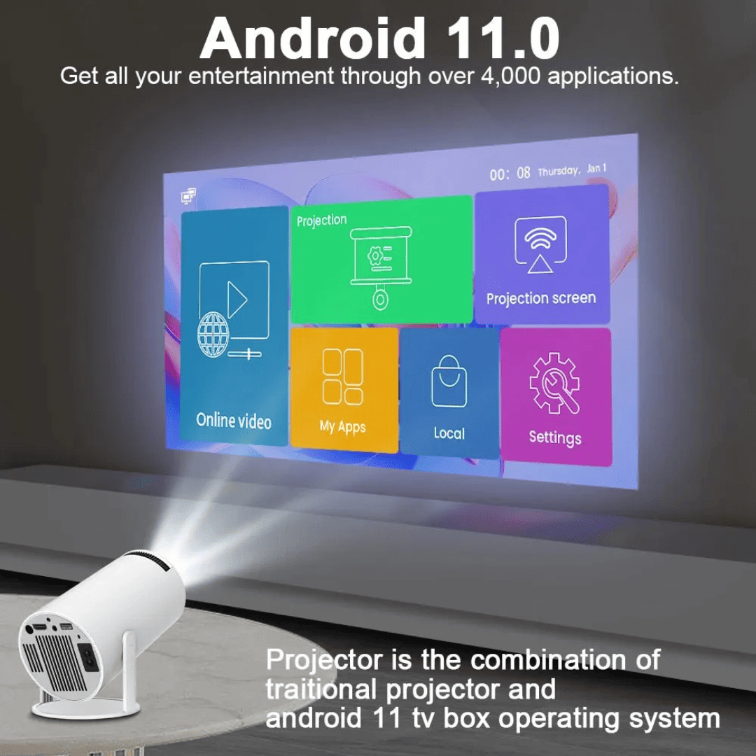 4K Portable Projector